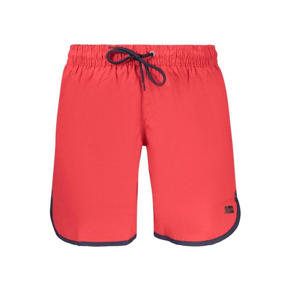 Norway 1963 Rosso Polyamide Men's Swim Men's Shorts